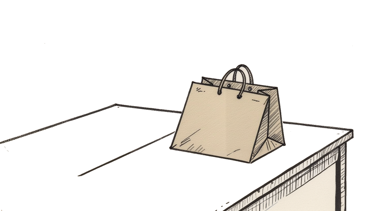 Viñeta editorial · sector retail — Ilustración generada por IA — La Vigencia